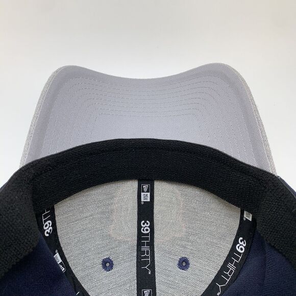 Chicago Bears New Era 39Thirty Fitted M/L Blue Embroidered Bear Cap Hat(H10) - Picture 15 of 16